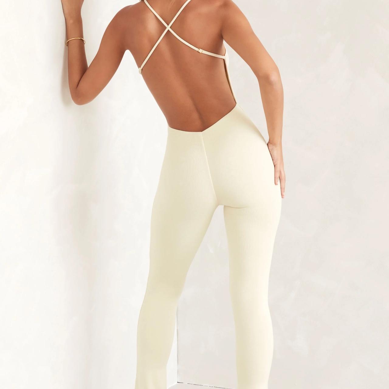 Oh polly open back flared leg jumpsuit bought for £50 Depop