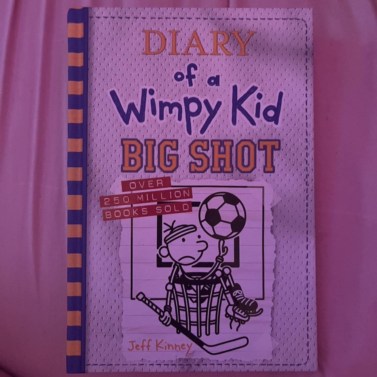 hardcovers Diary of a Wimpy kid Big Shot Book Like - Depop