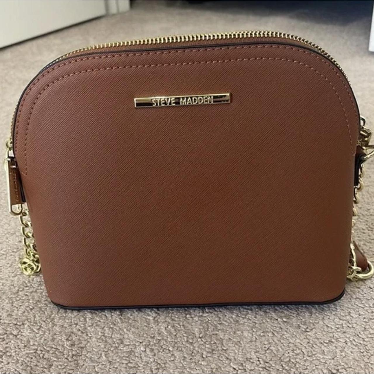 brown steve madden crossbody