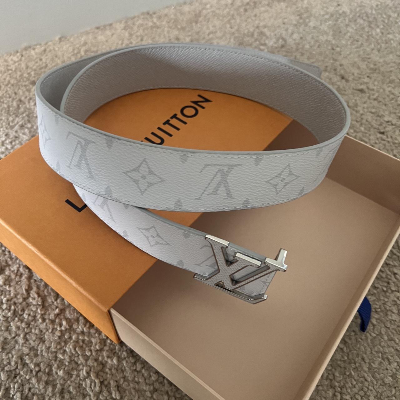 Canvas Belt Lv Nba Belt Virgil Abloh Brown Monogram Coated Canvas