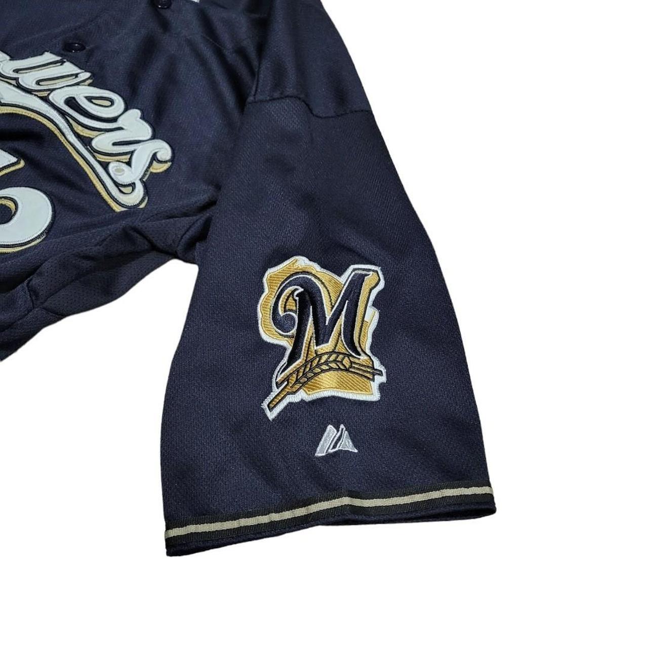 Milwaukee Brewers Men's Majestic MLB Official Cool - Depop