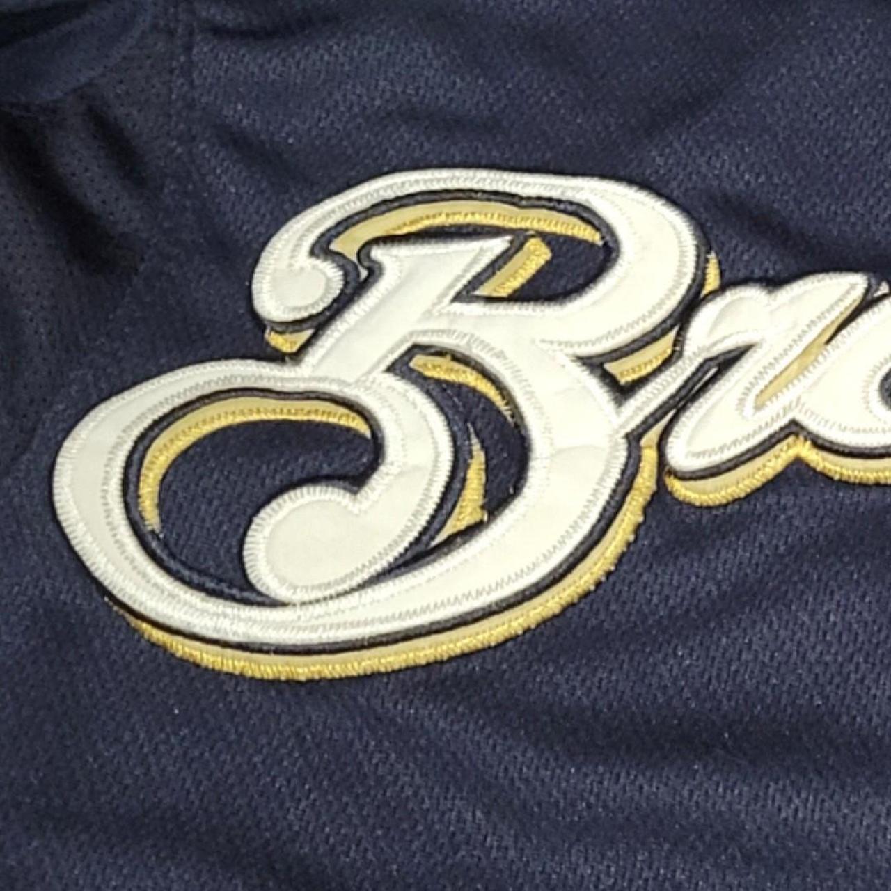 Vintage Milwaukee Brewers Custom Jersey Condition: - Depop