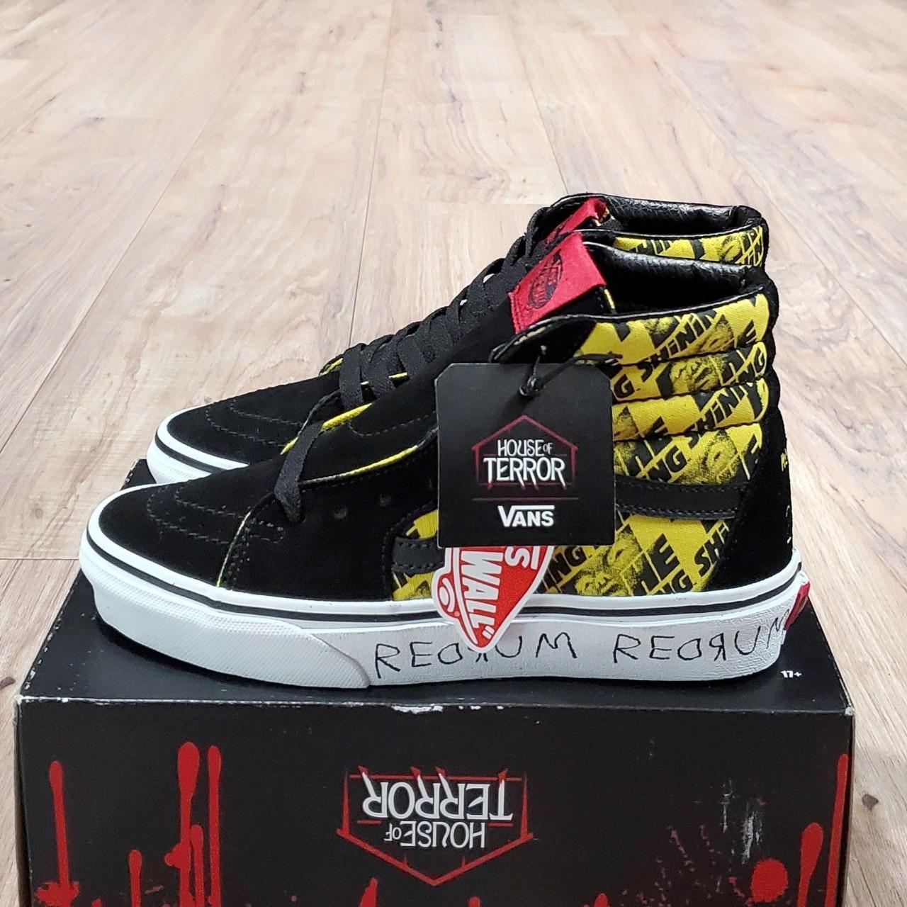 Vans sk8 hi hot sale off white custom