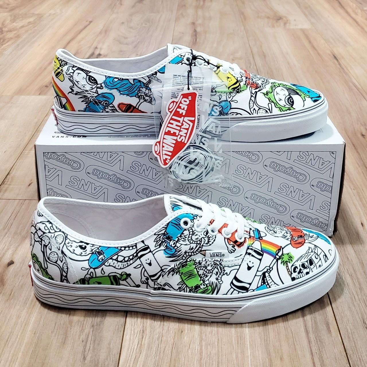 vans authentic crayola