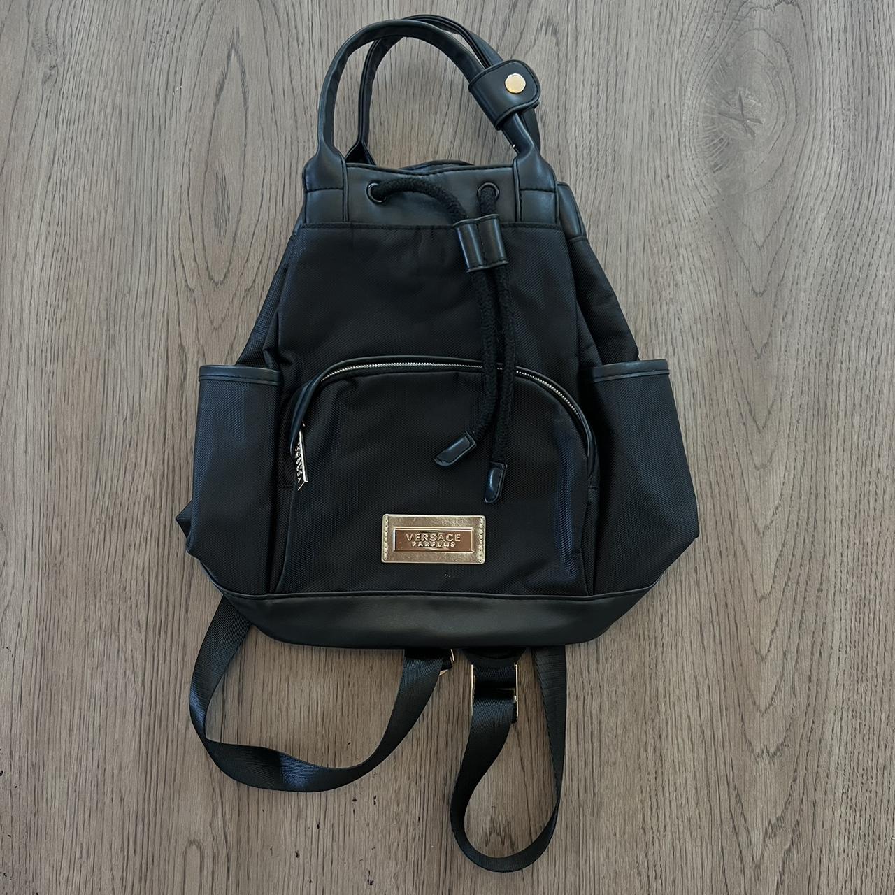 Versace Backpack🖤 small authentic backpack ✨2... - Depop