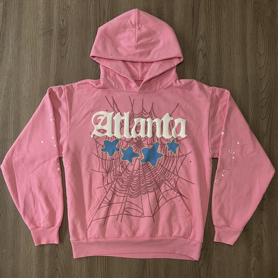 Spider Worldwide Pink Atlanta Hoodie🩷 ✨size M ✨new - Depop