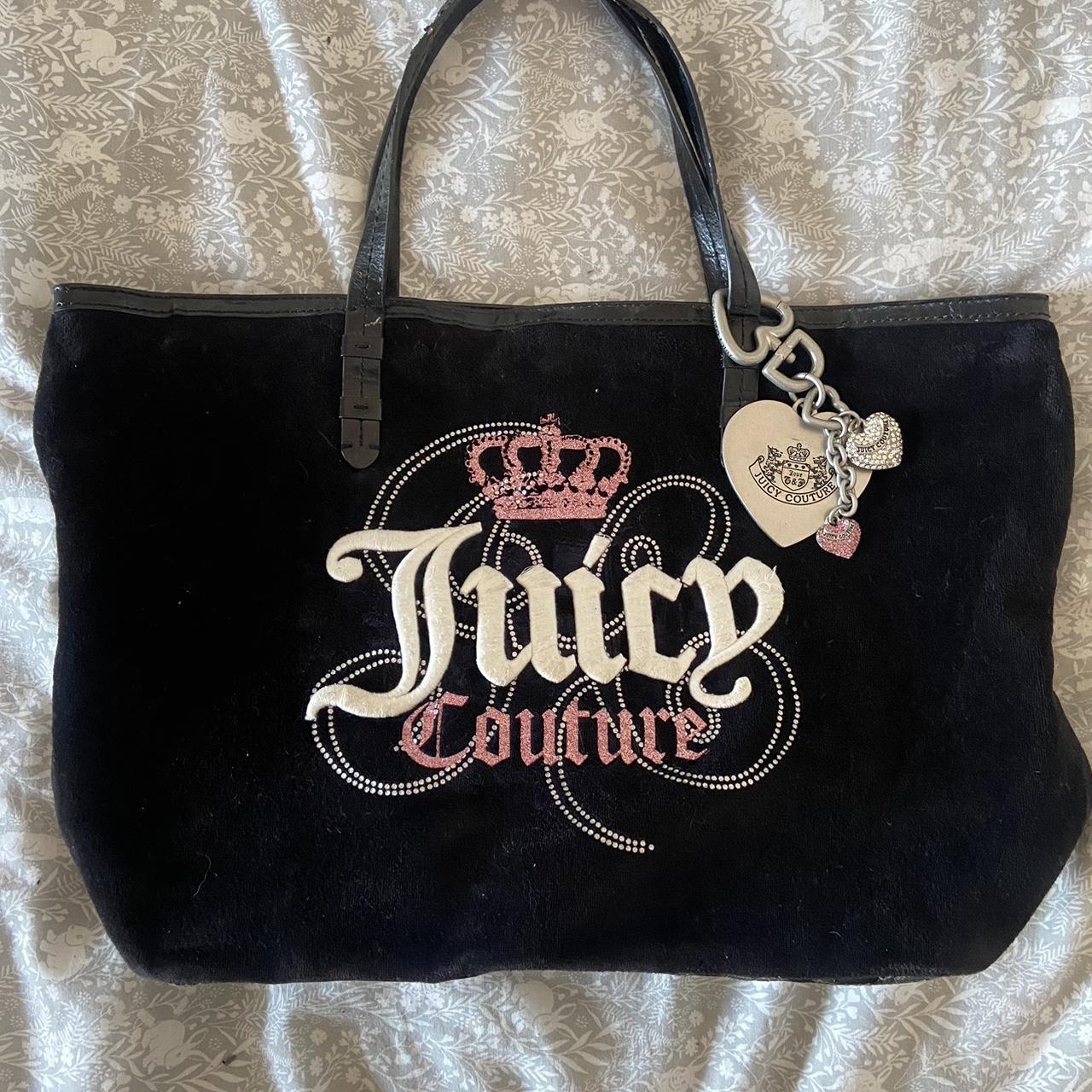 vintage juicy couture 2010's bag velour ultra rare | Depop