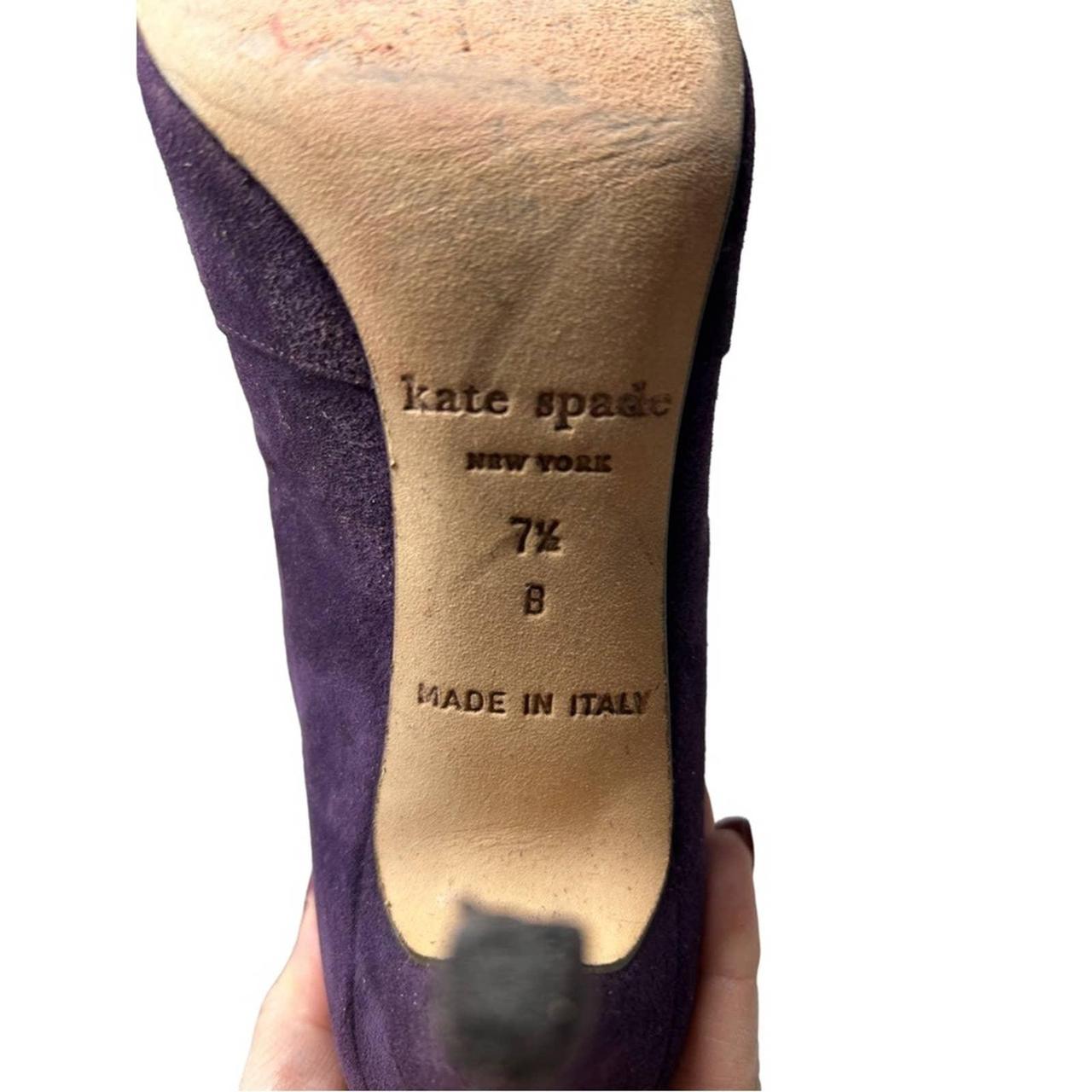 Kate spade purple store boots