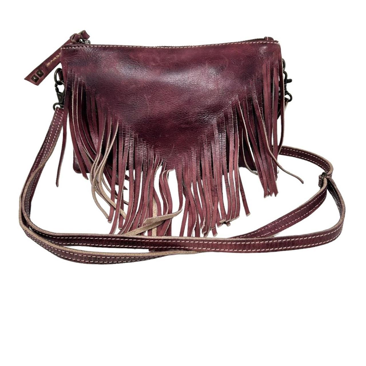 Bed Stu crossbody fringe store bag