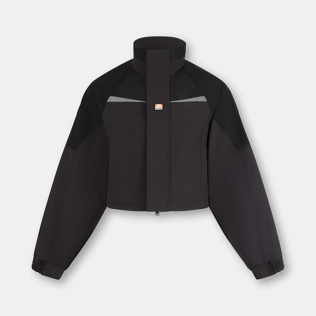 Martine Rose Black Shrunken Parka Martine Rose Shrunken Sports