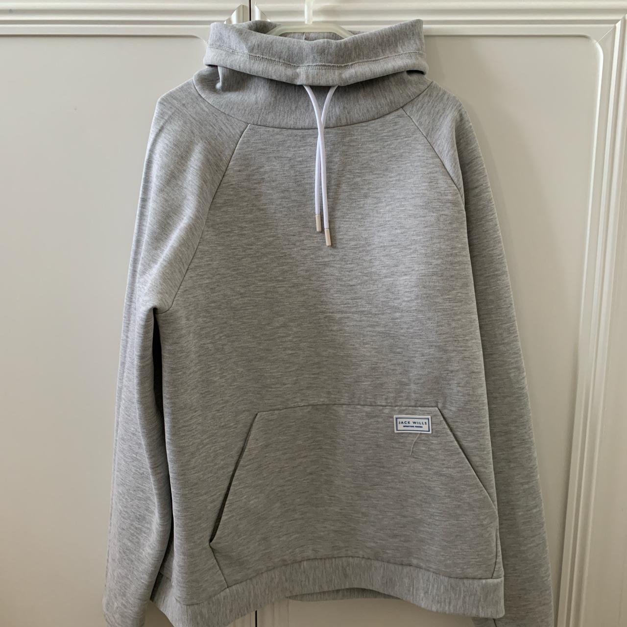 Jack Wills turtle neck collar grey jumper Jack... - Depop