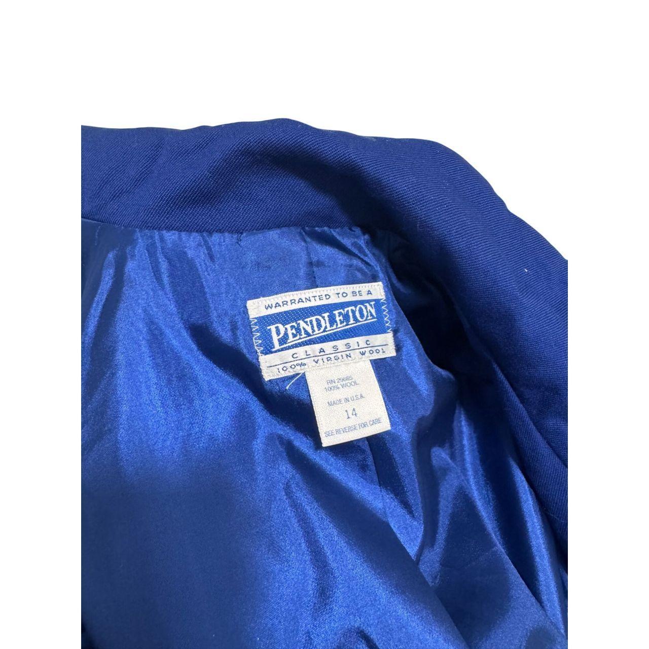 Pendleton Women's Wool Jacket - Blue - 12 – PENDL… - image 8