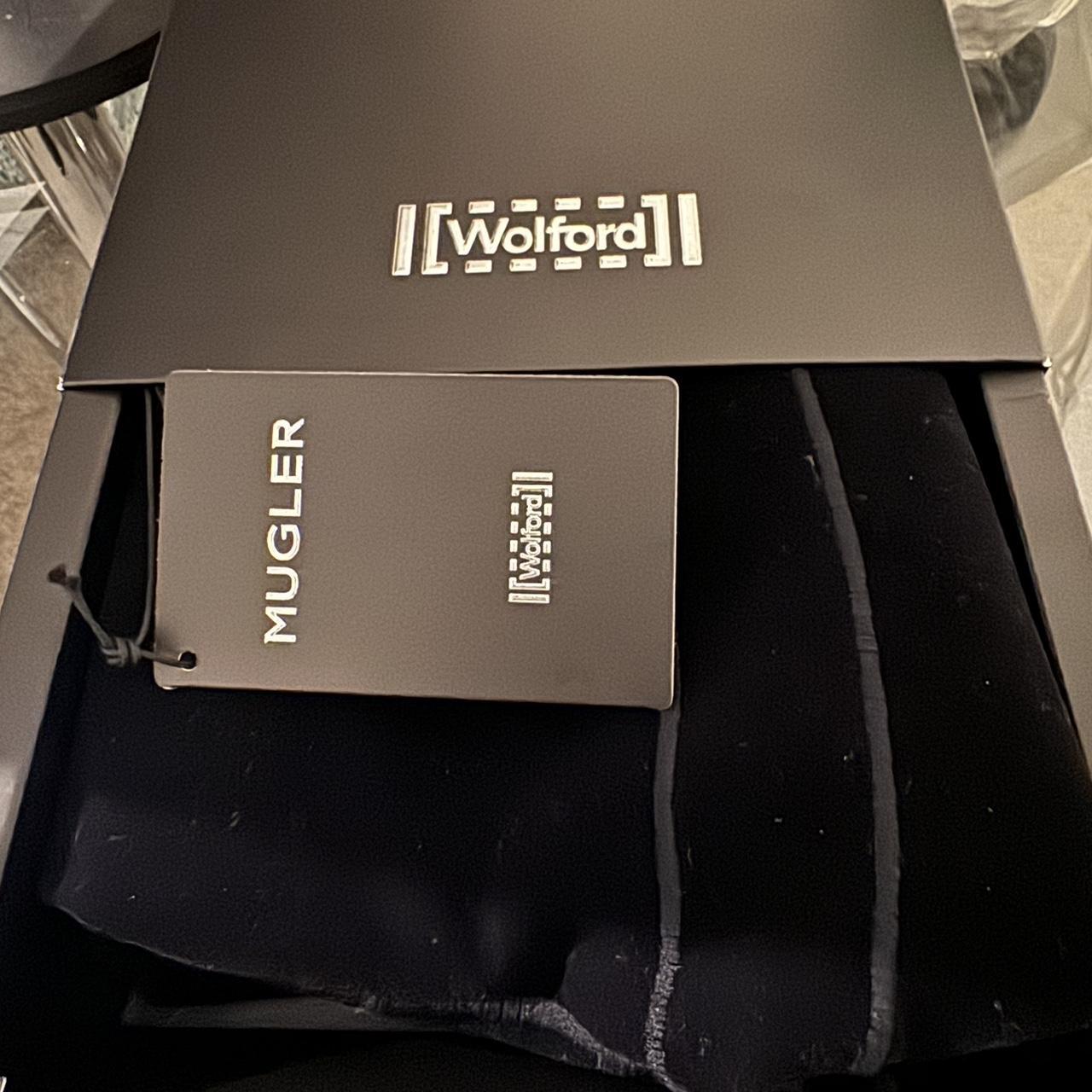 MUGLER x WOLFORD LEGGINGS BRAND NEW with the box Depop