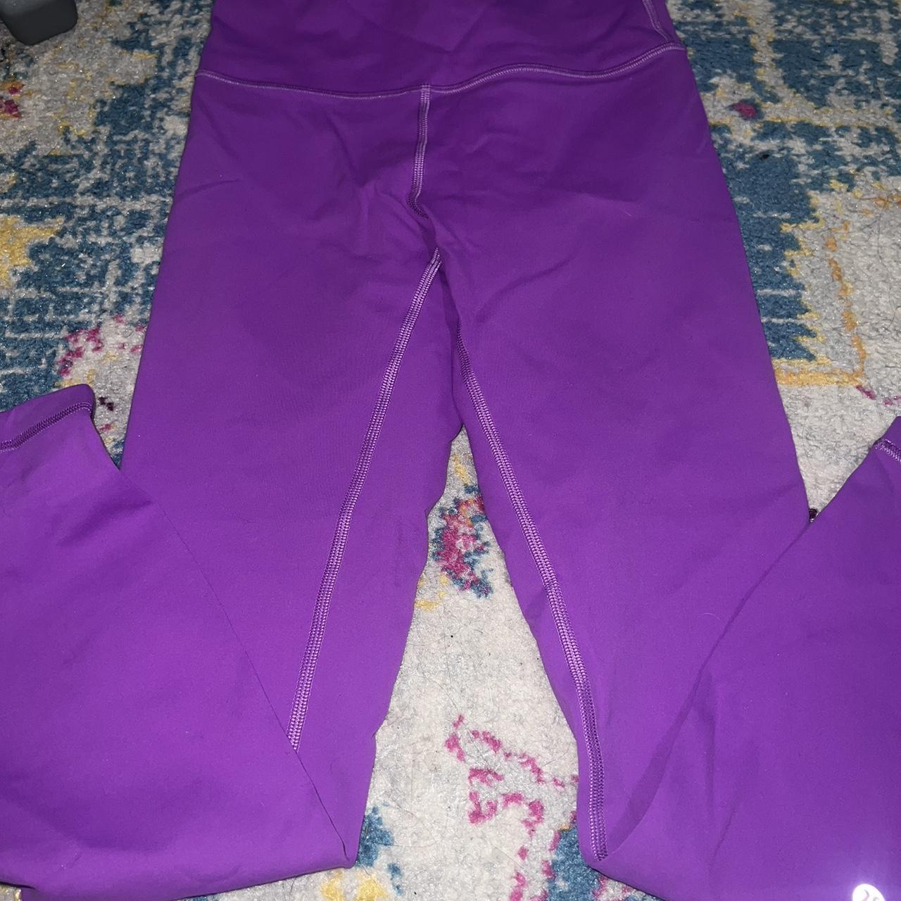 Purple lululemon-leggings - Depop