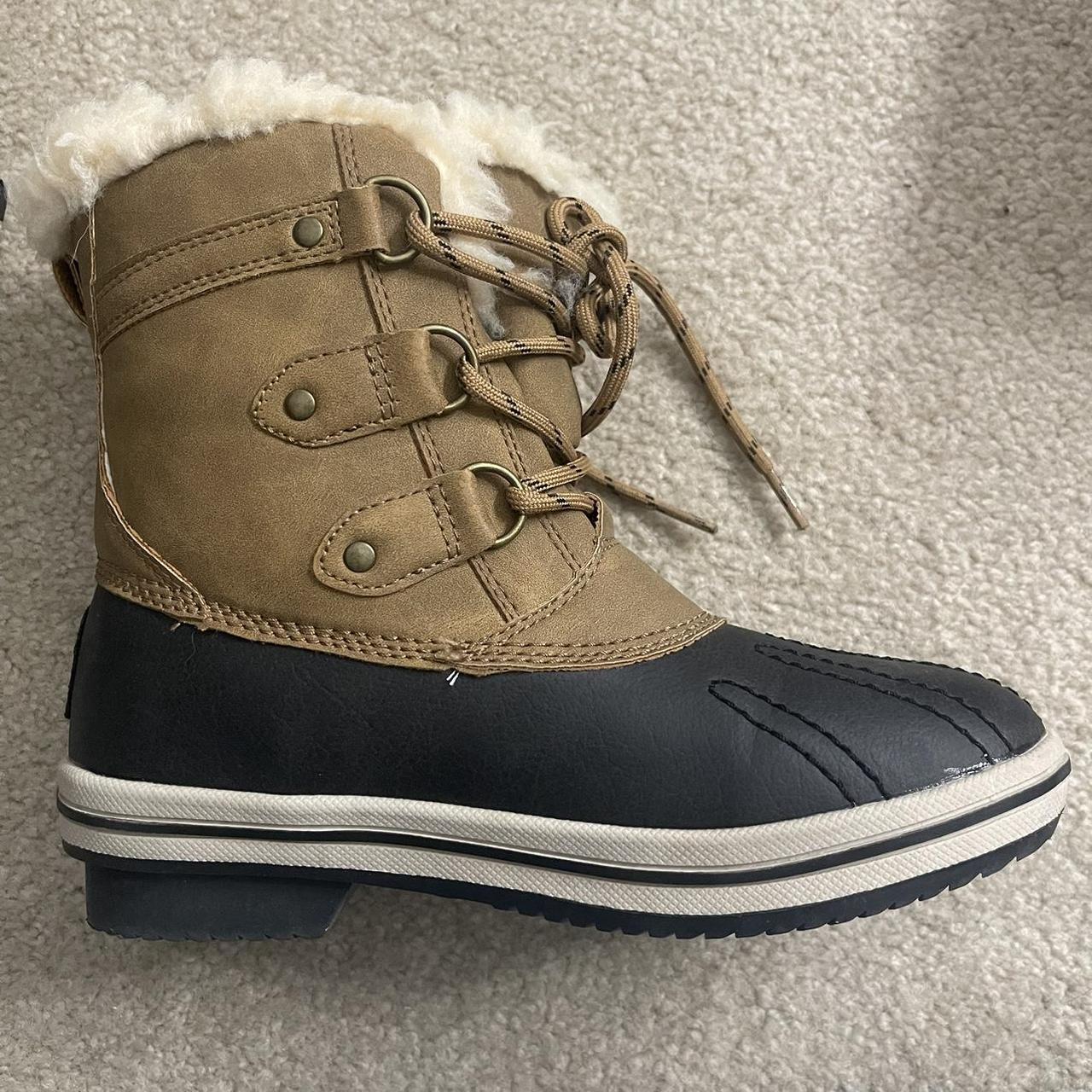 BEARPAW Womens Gina Closed Toe Ankle Cold Weather Depop