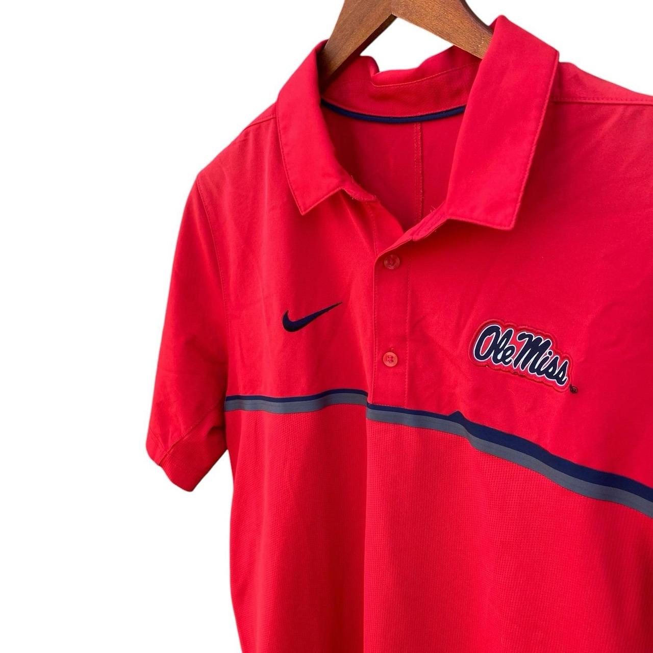 Nike Men's Polo shirt Red S – Nike Ole Miss Polo Shirt Nike Dry …