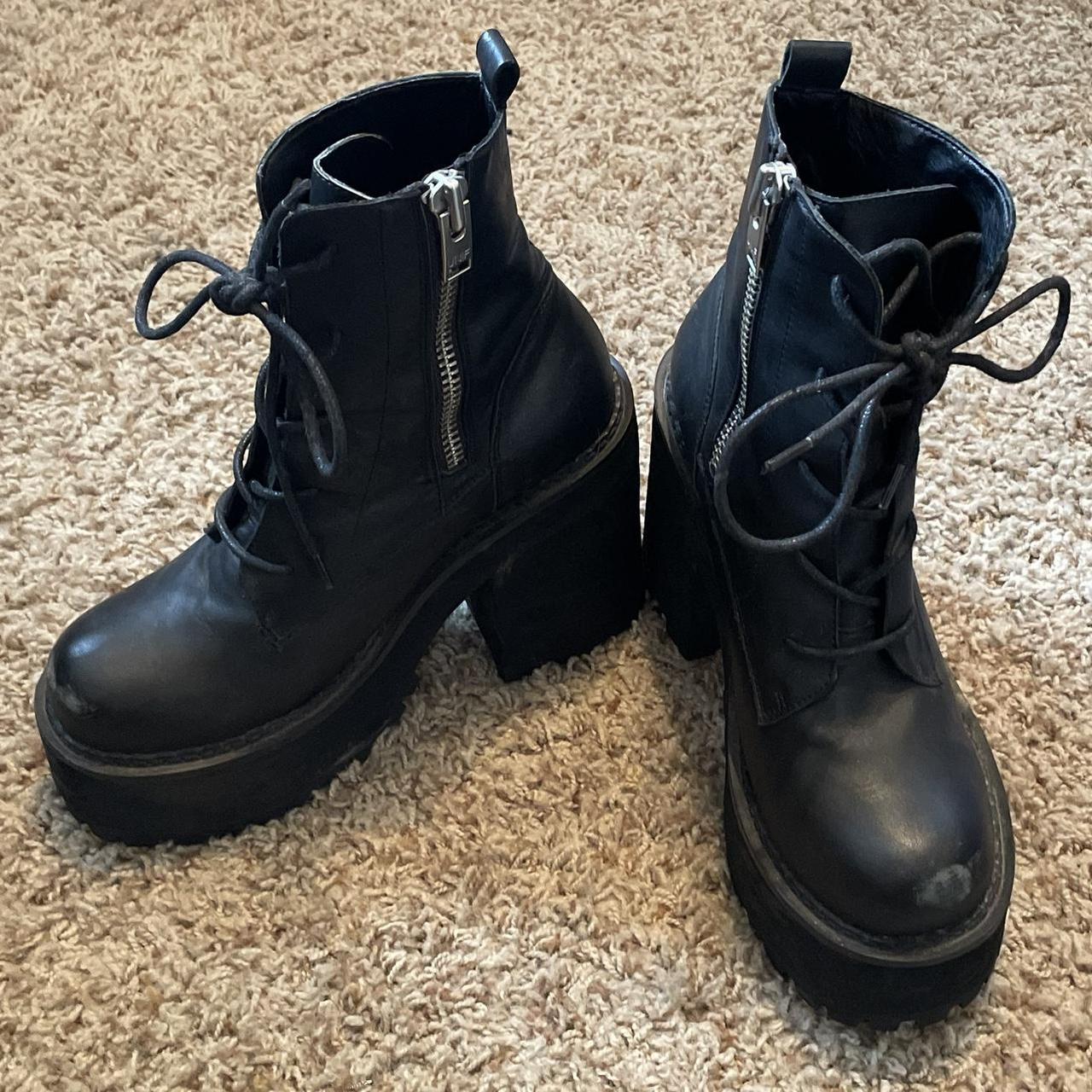 UNIF Black platform Choke... Depop