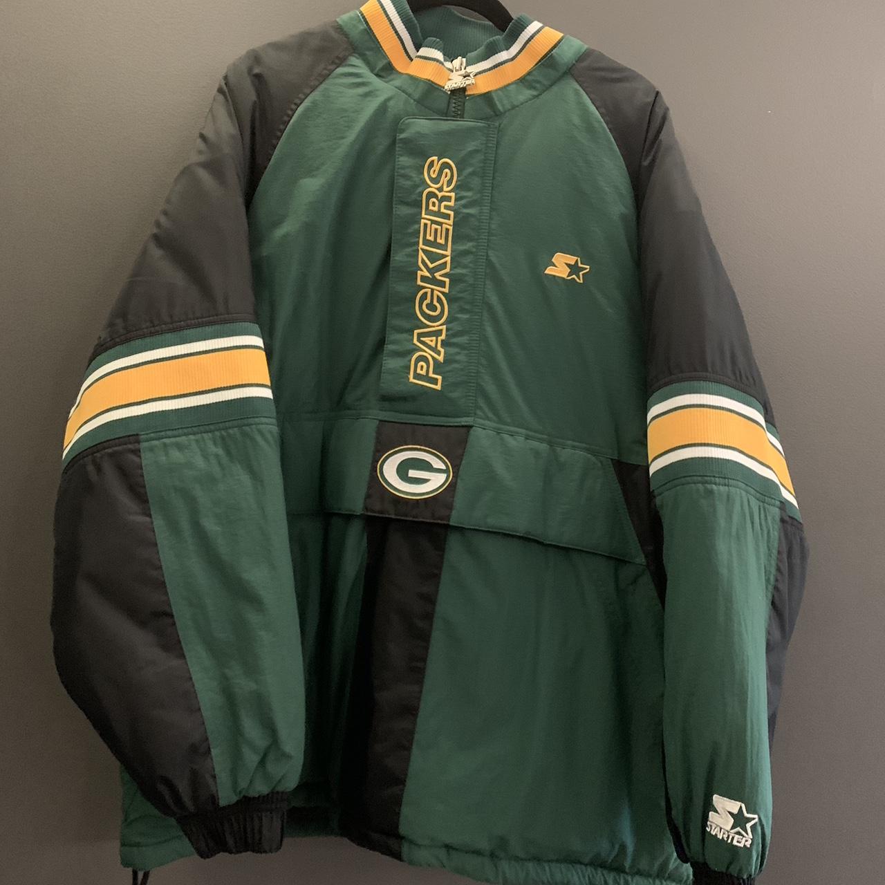 STARTER, Jackets & Coats, Vintage Starter Green Bay Packers Jacket