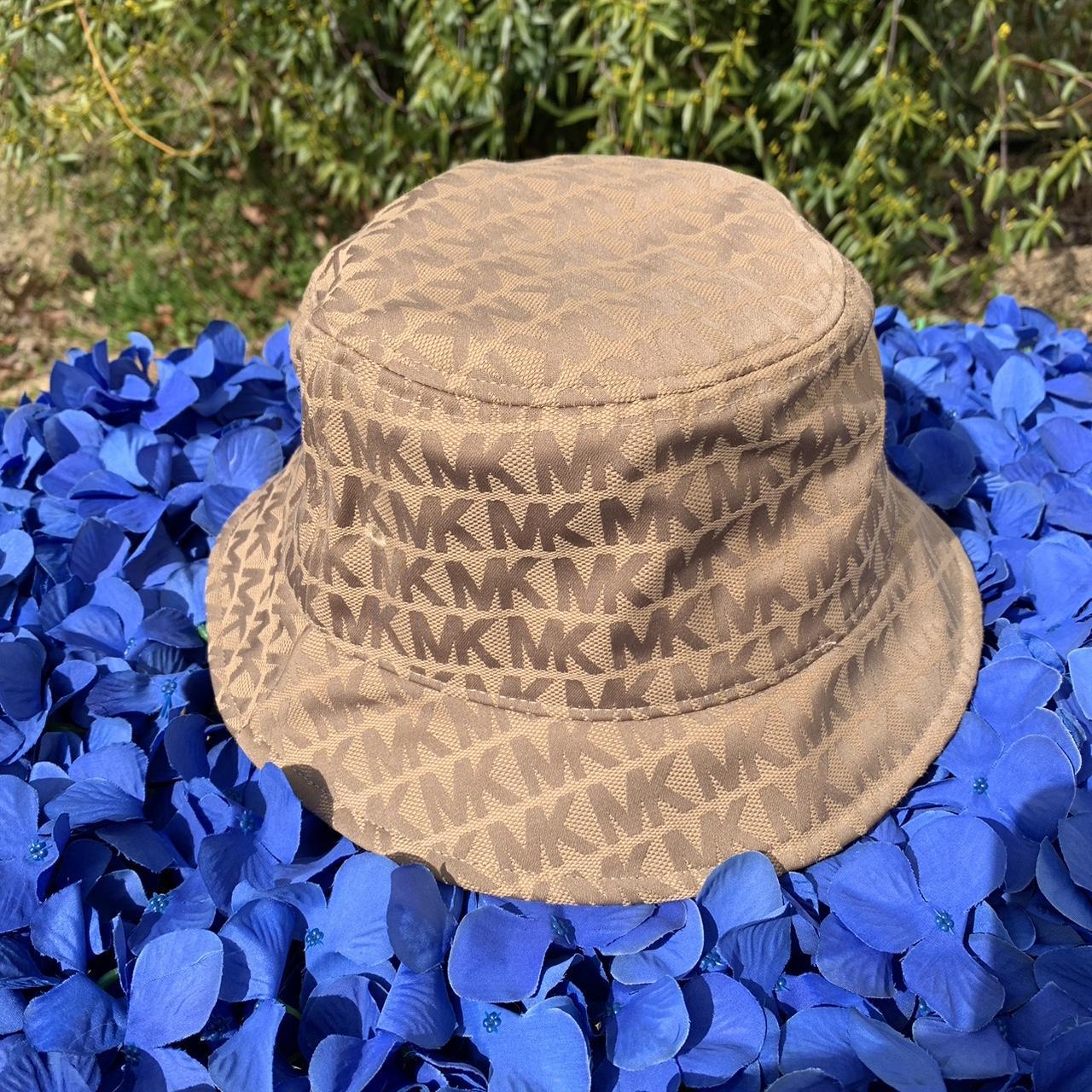 Michael Kors Women's Tan and Brown Hat | Depop