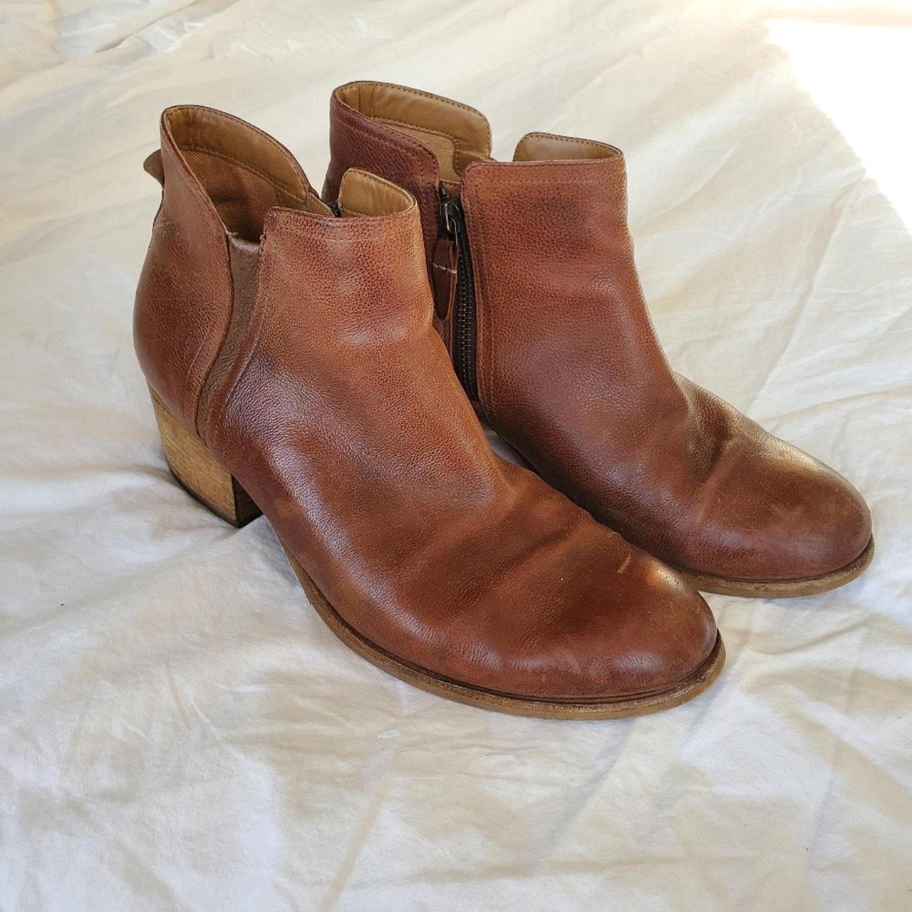 Clarks Maypearl Ramie Ankle Leather Boots 100 Depop