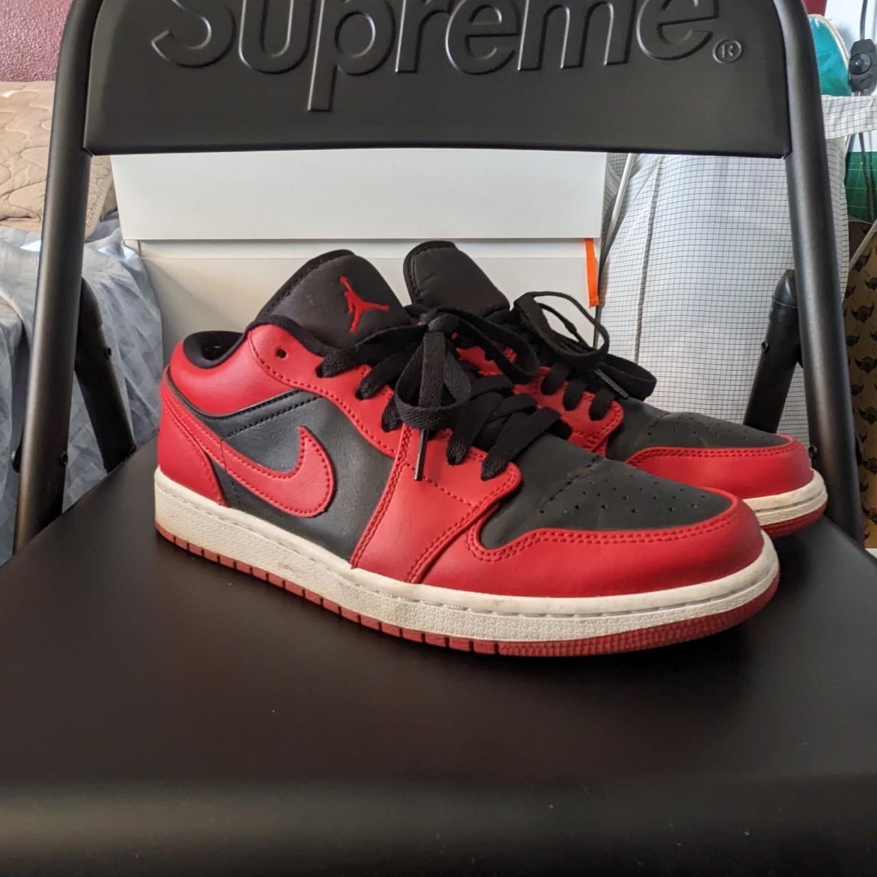 jordan 1 low reverse red