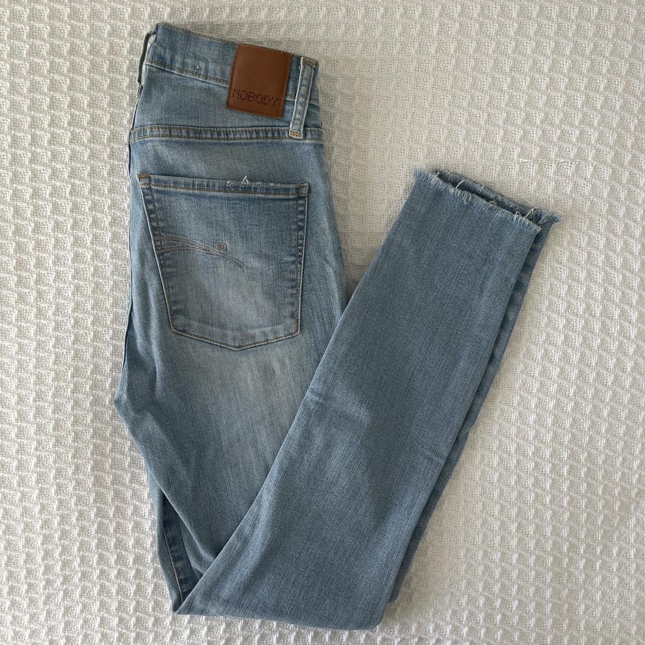 Nobody Denim Cult Ankle Light Blue - Size 27 High... - Depop