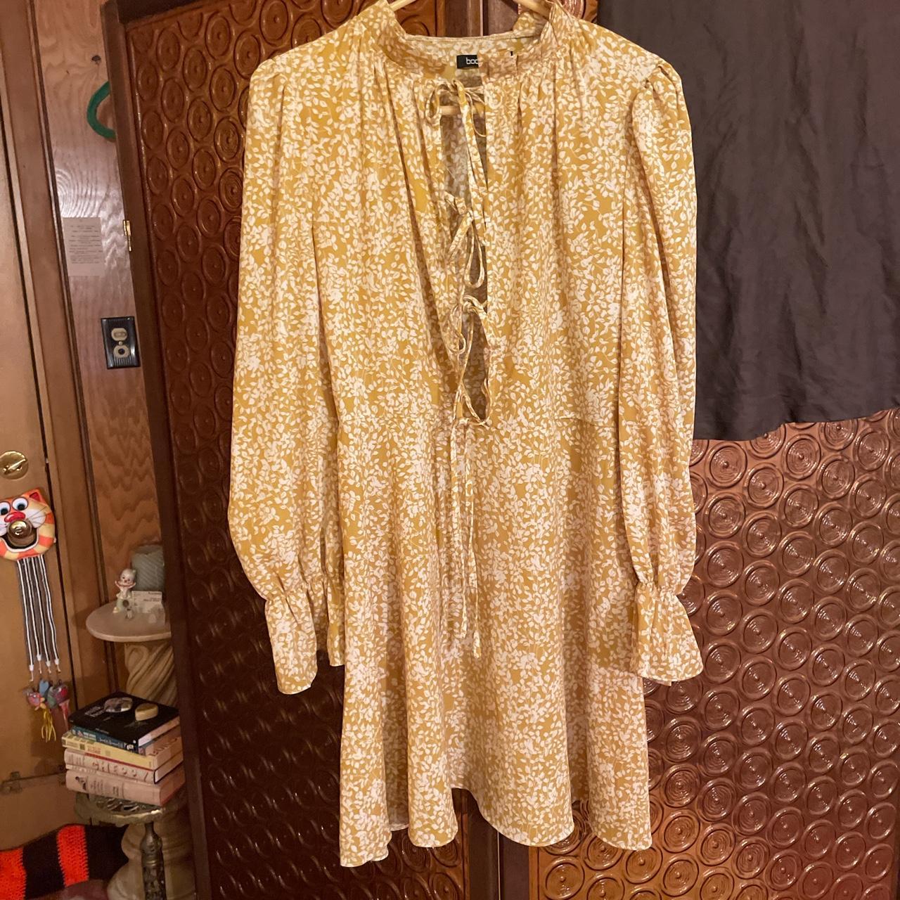 yellow women's dress amazon