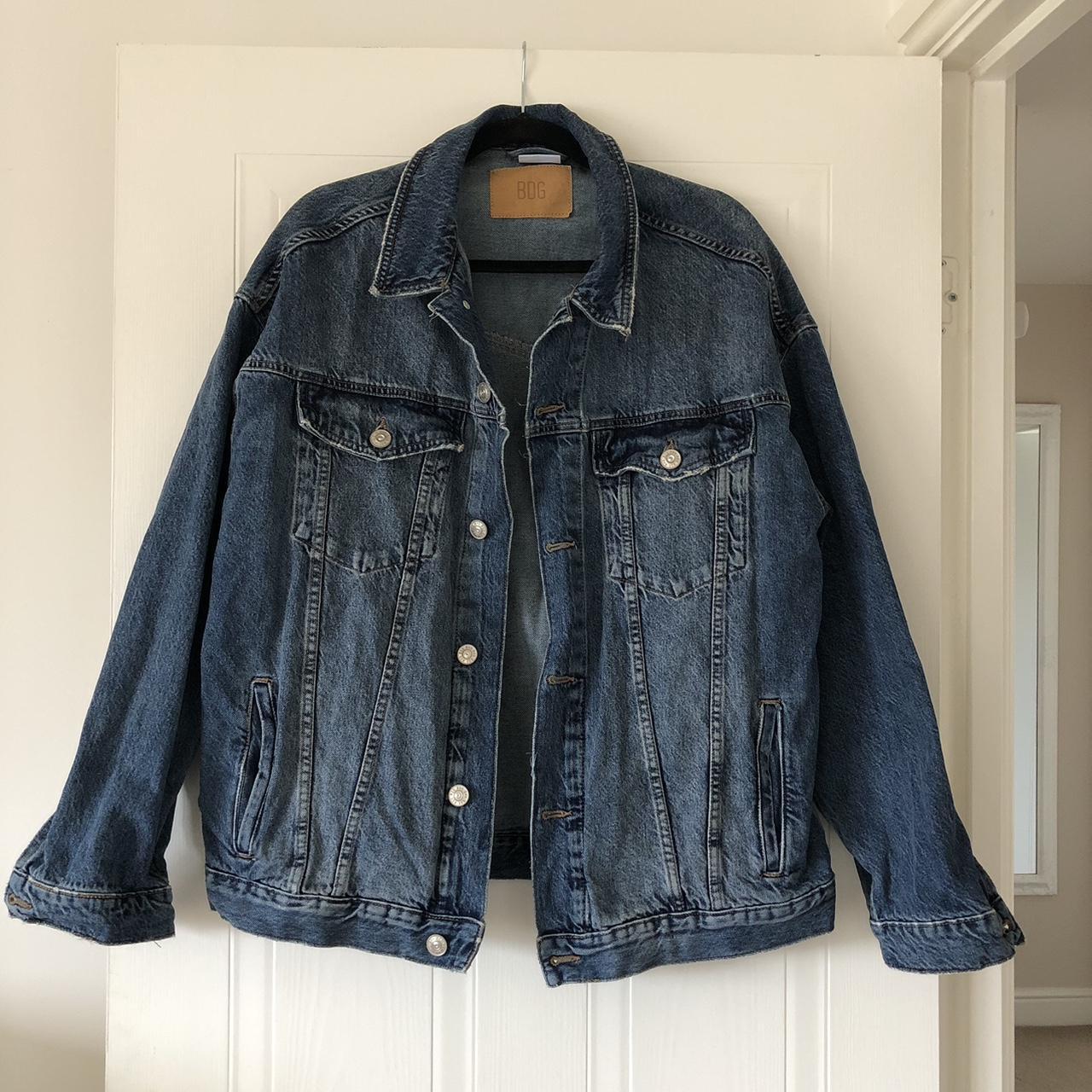 Urban Outfitters Oversized Bdg Western Denim Jacket Depop 8891