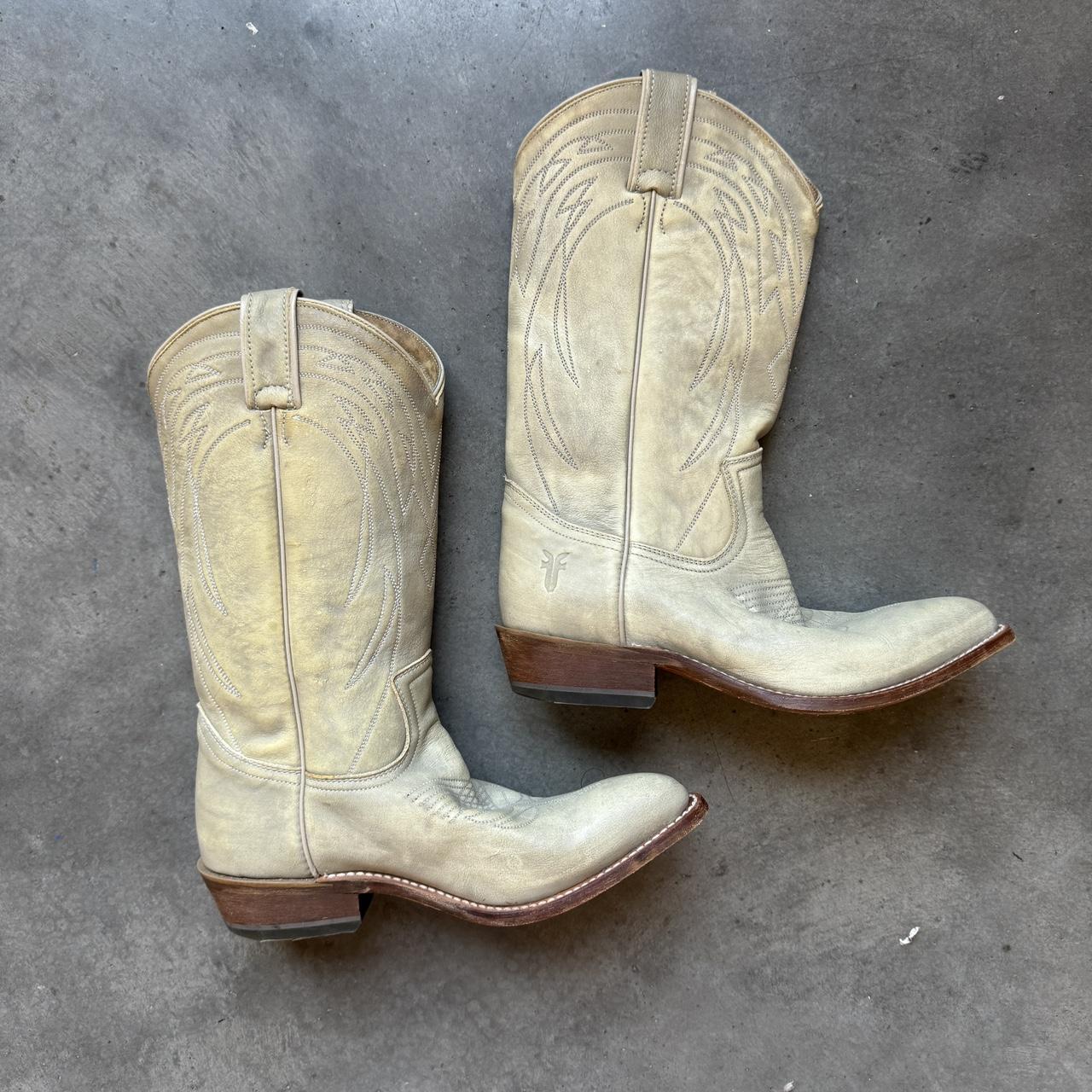frye cowboy boots womens