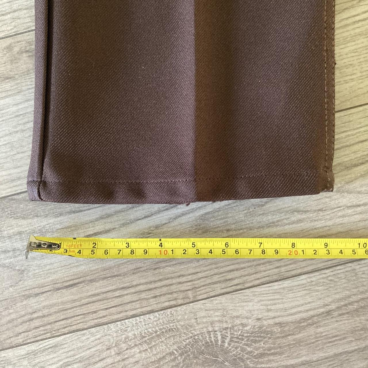 Wrangler Men's Jeans - Brown - 36" – 70s Brown Wr… - image 4