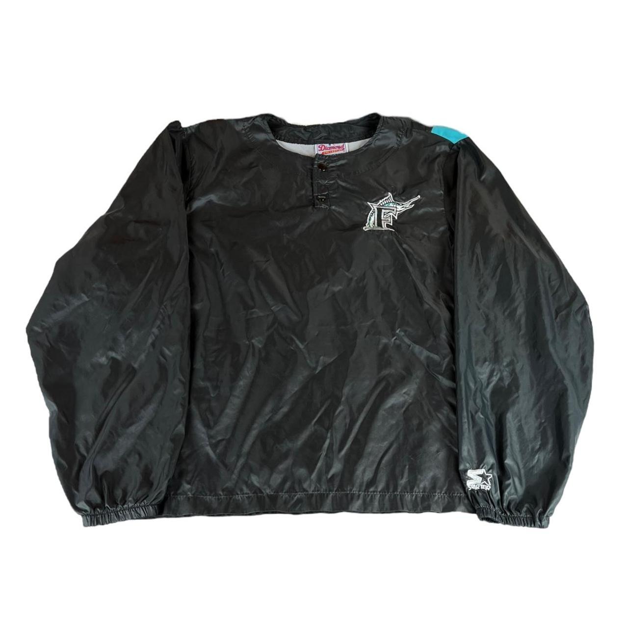 Vintage Florida Marlins Starter Jacket. From the - Depop