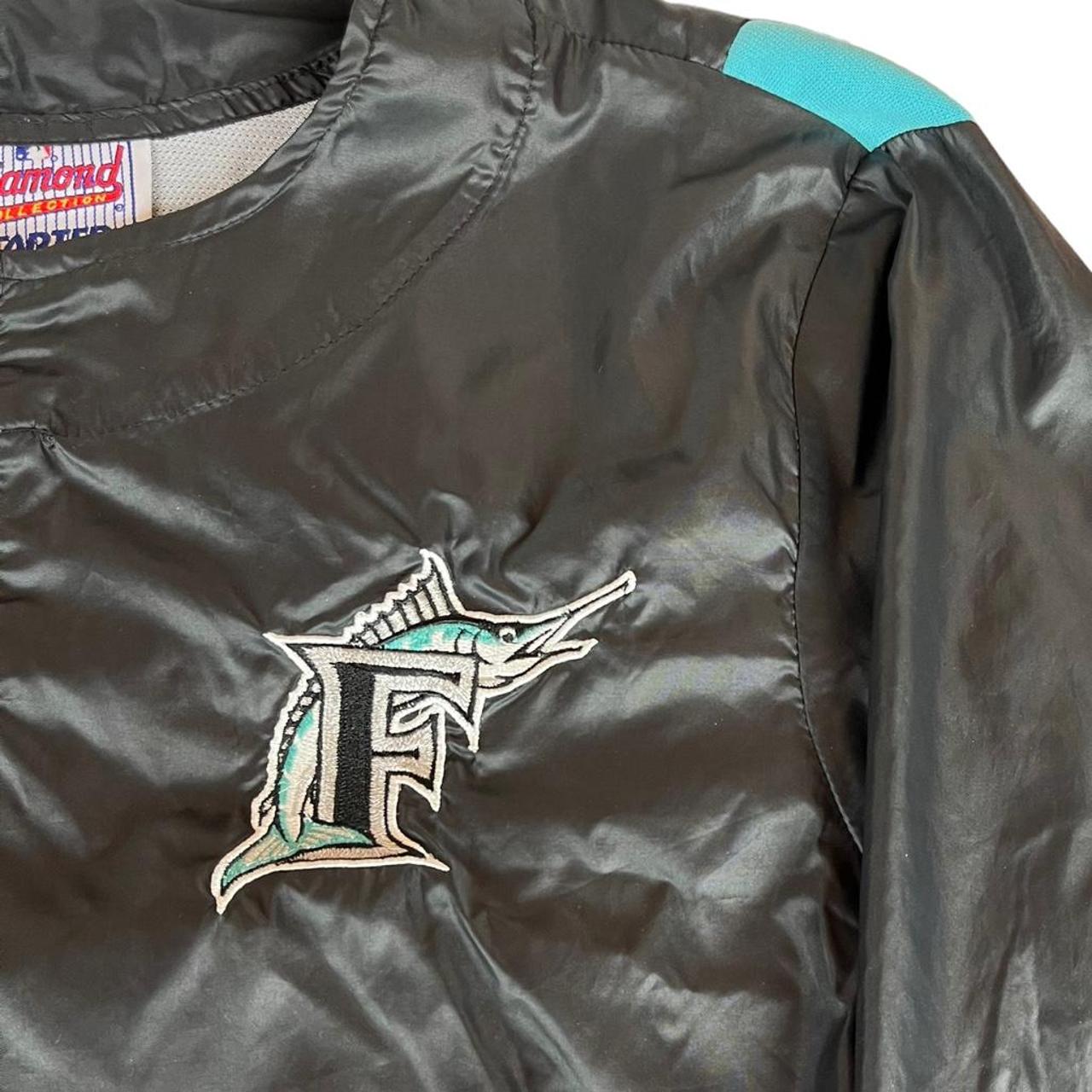 Vintage Florida Marlins Starter Jacket. From the - Depop