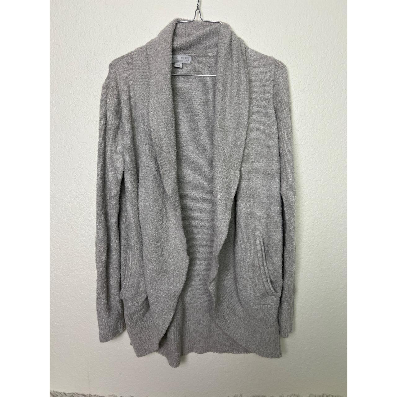 Barefoot Dreams store CozyChic Lite Grey Cardigan Size XS/S