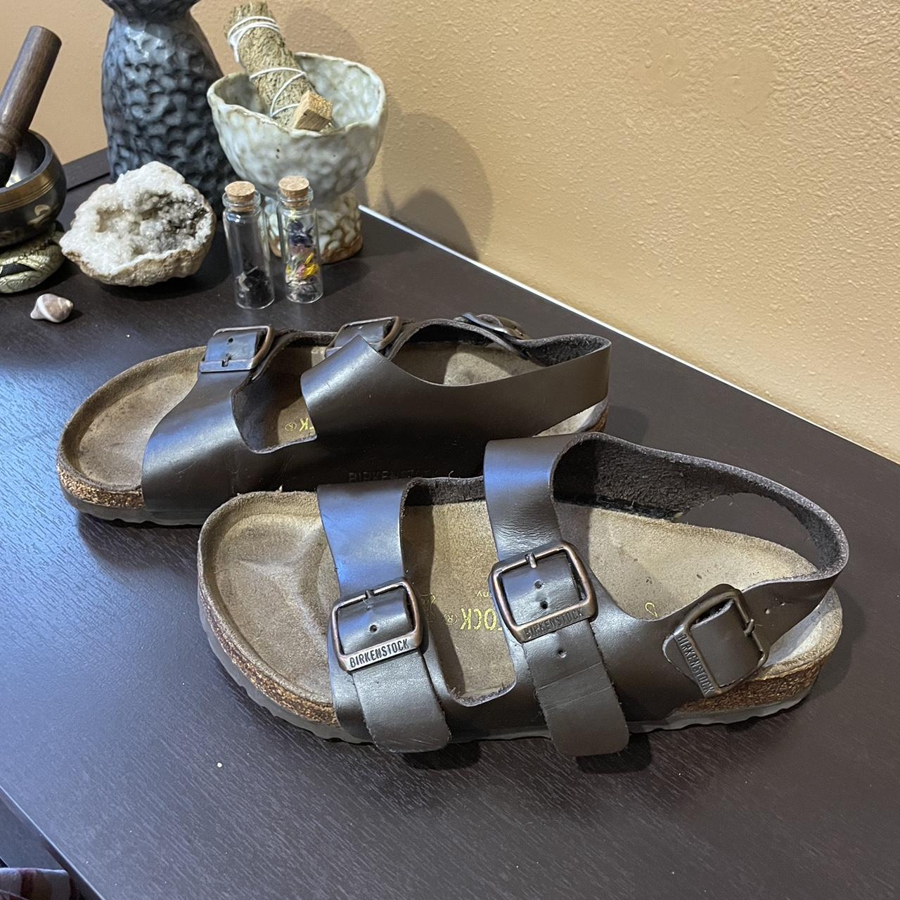 Birkenstock arizonas baby!! Size 36 Birkenstock or... - Depop