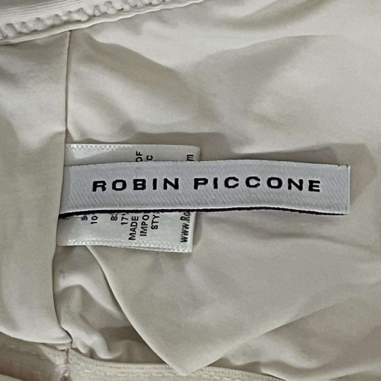 cream white bralette from robin piccone tag says xs - Depop