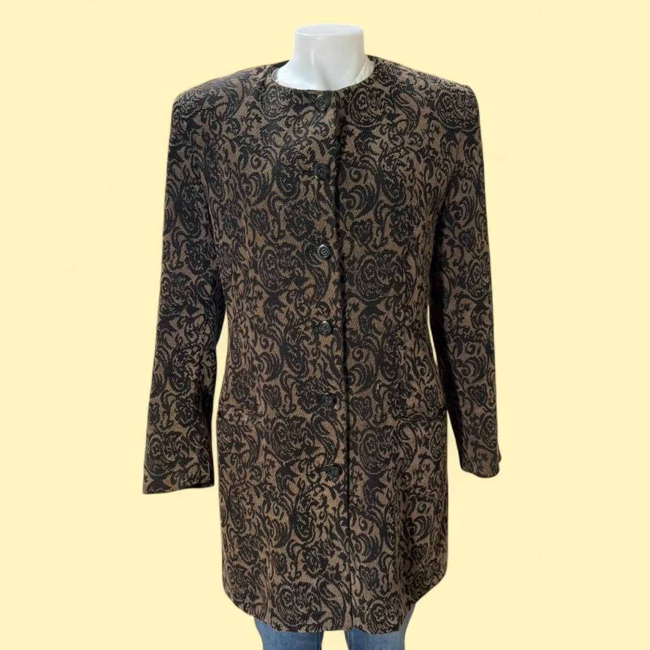 Multiples Women's Jacket - Brown/Multi - M – Vint… - image 2