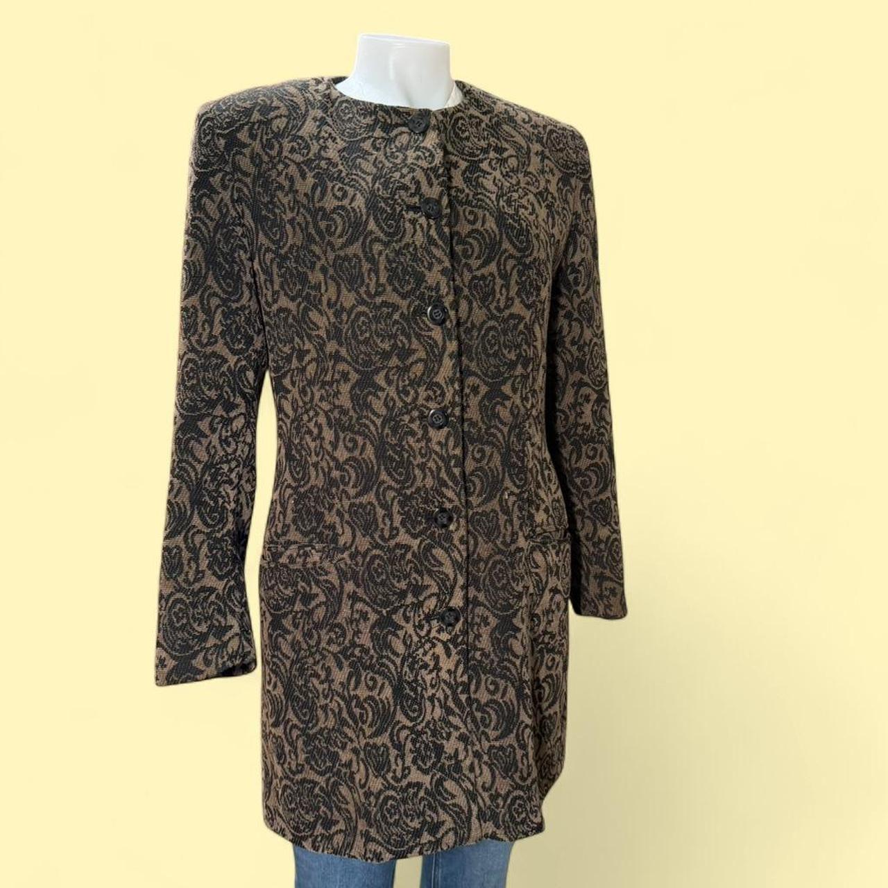 Multiples Women's Jacket - Brown/Multi - M – Vint… - image 3