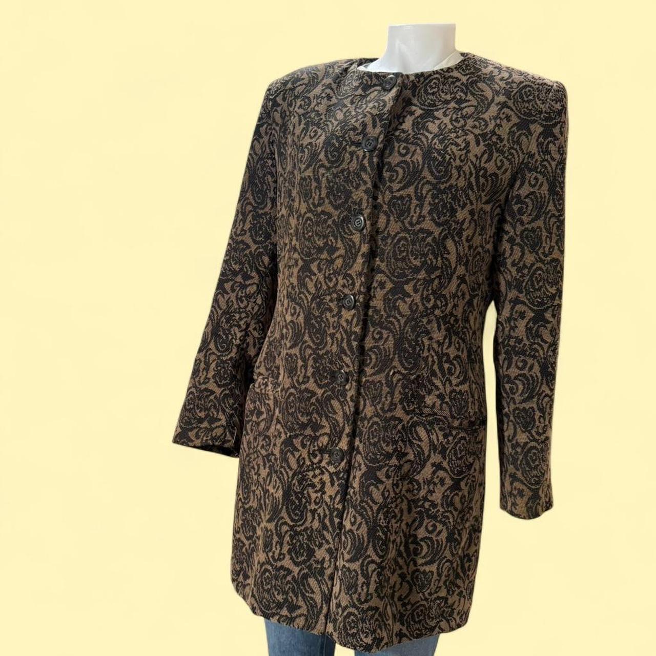 Multiples Women's Jacket - Brown/Multi - M – Vint… - image 4