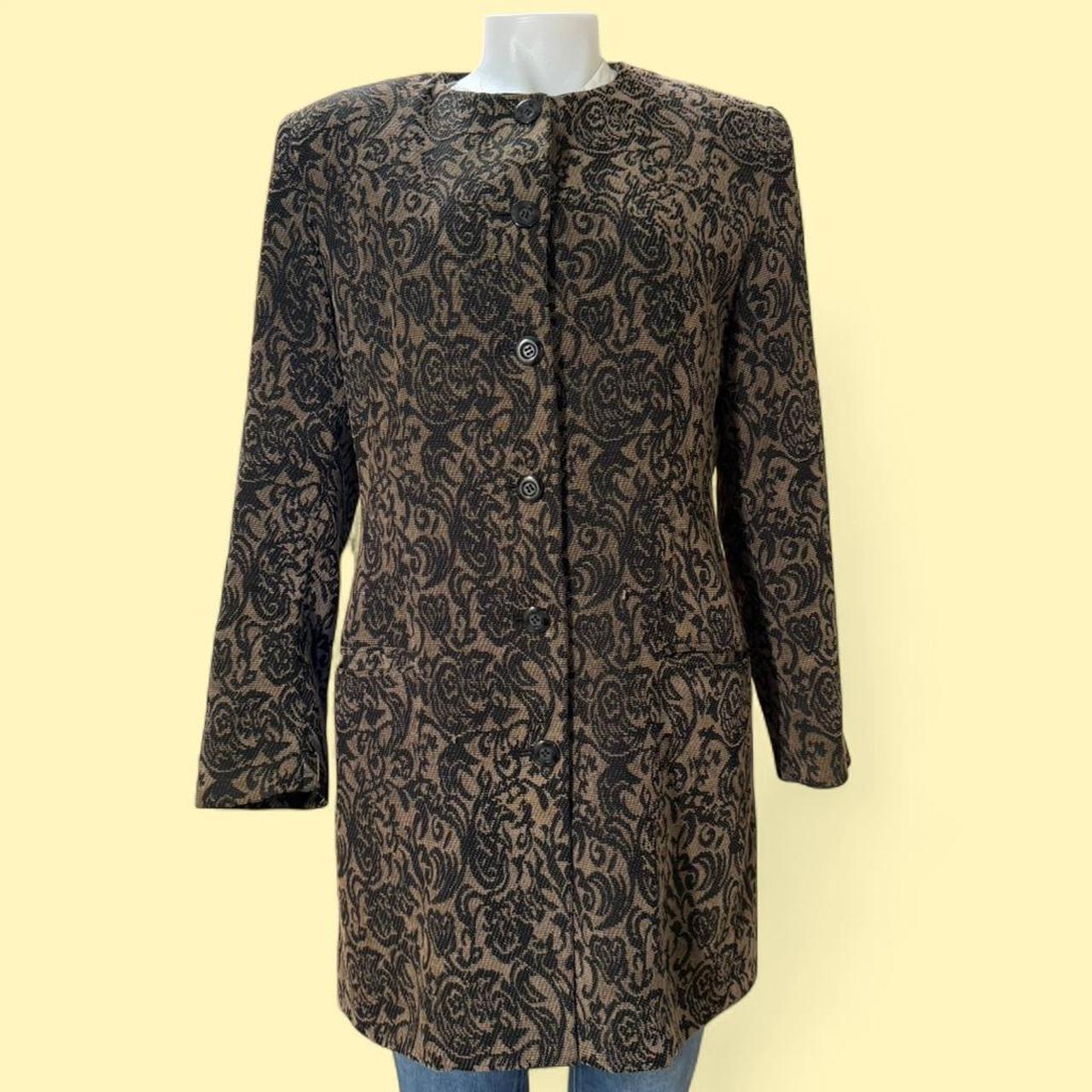 Multiples Women's Jacket - Brown/Multi - M – Vint… - image 1