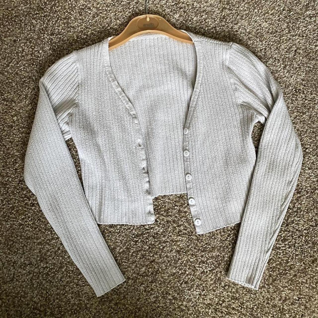 cute cropped white sweater from shein! it’s super... - Depop