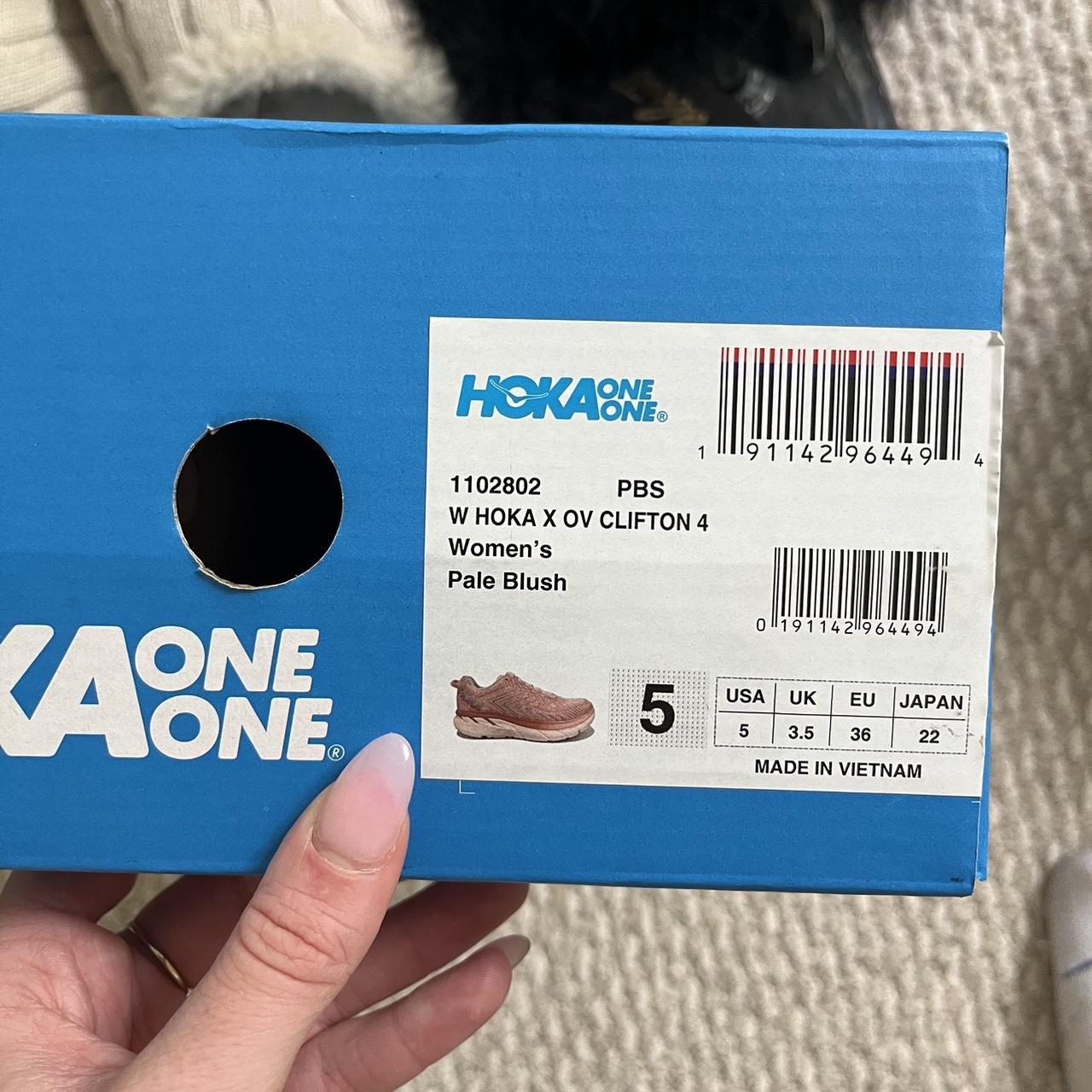 hoka ov clifton pink