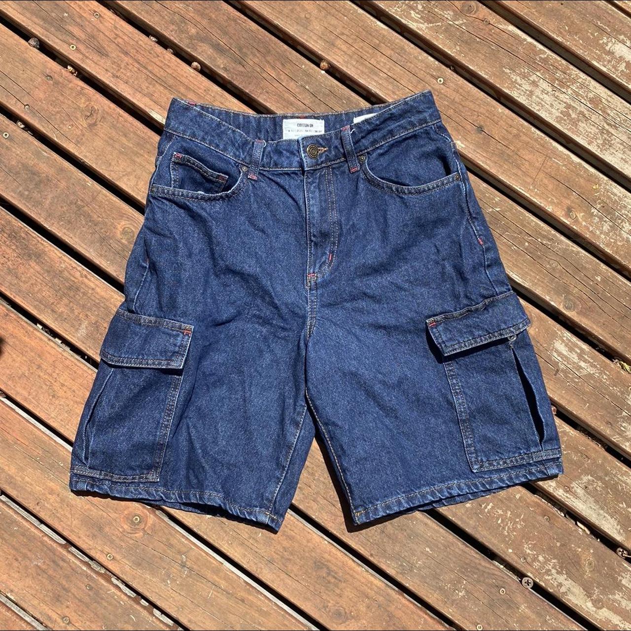 Cotton on Carpenter denim Jorts Size 6 RRP... Depop