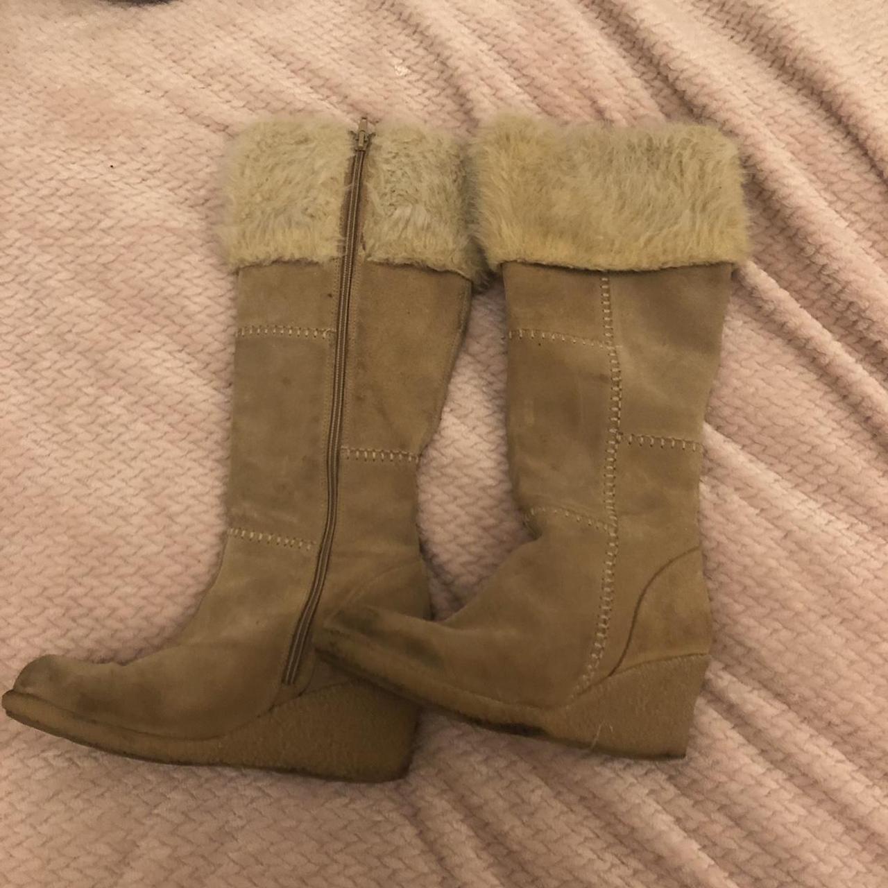 Women's Tan Boots | Depop