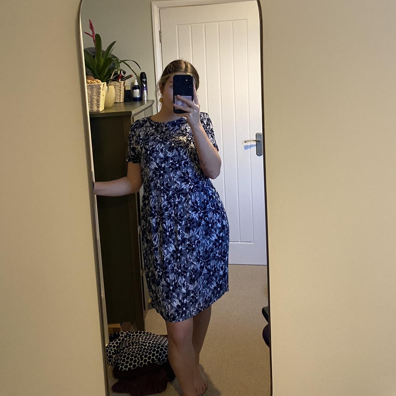 Collection weekend John Lewis navy/black and white... Depop