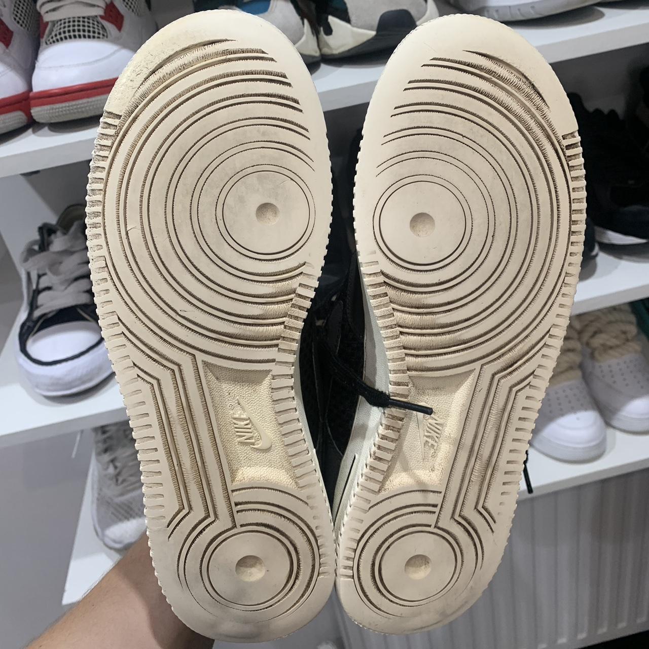 size 6 nike air force 1 black