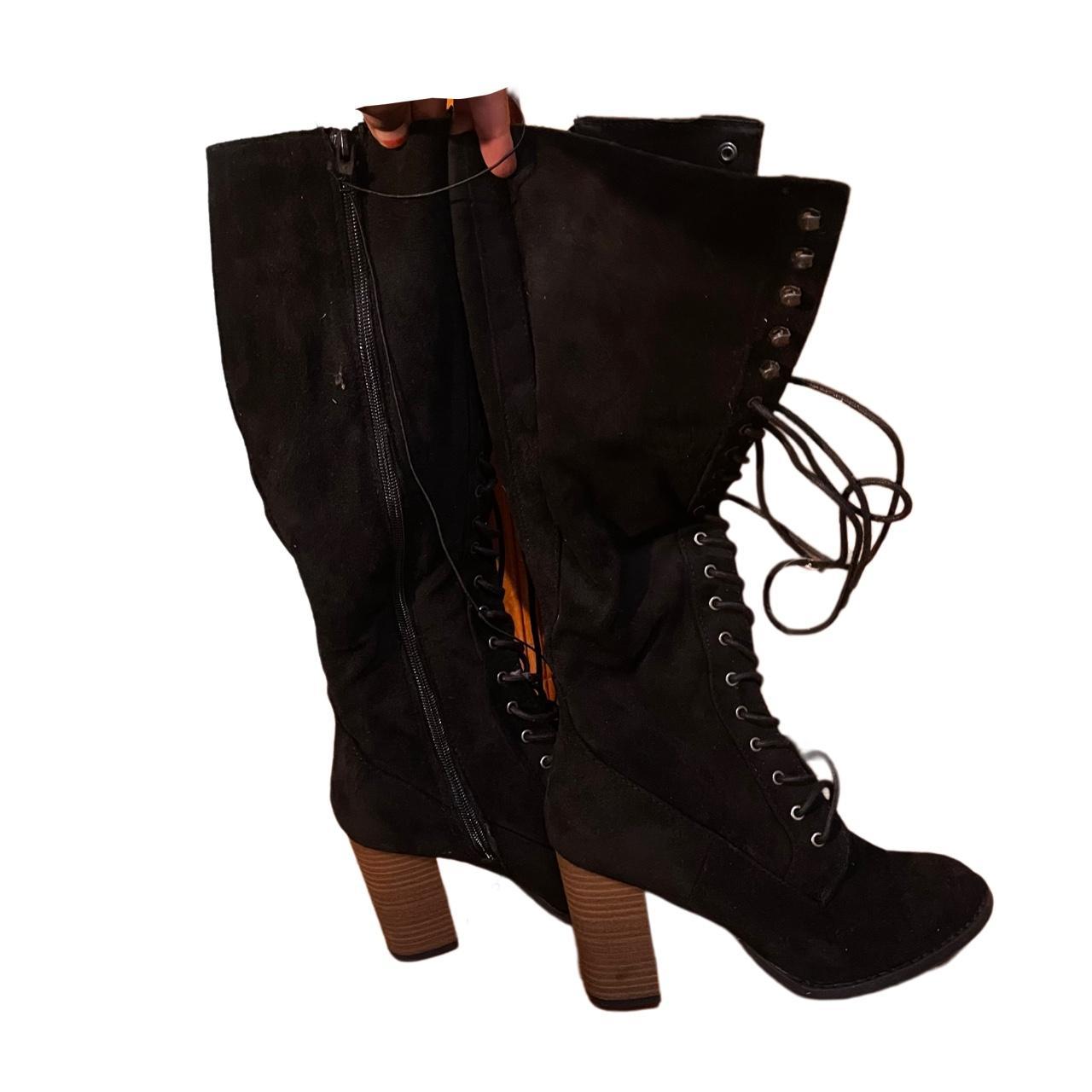 Target womens black sales boots