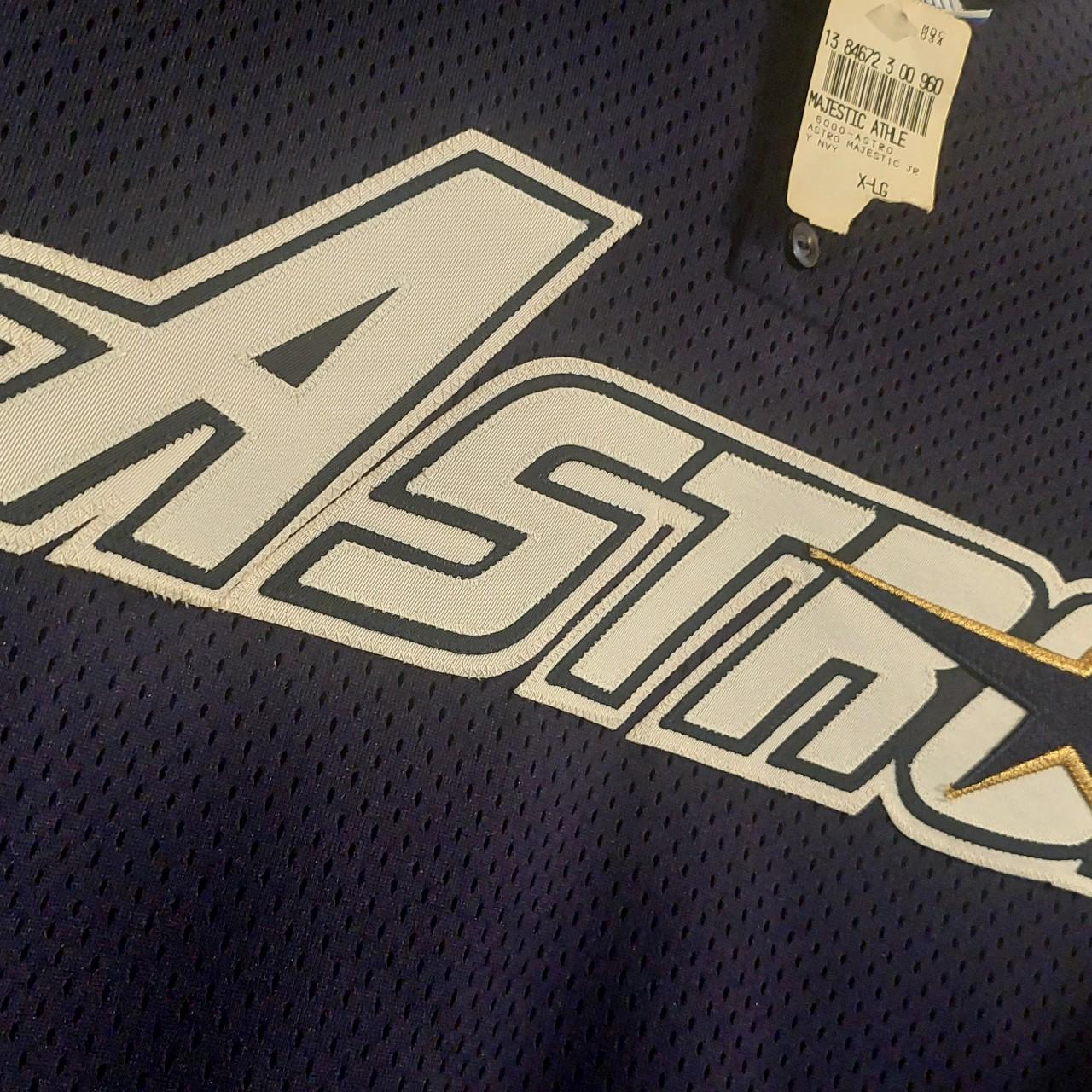 Majestic Houston Astros Dad T-shirt - slight smear - Depop