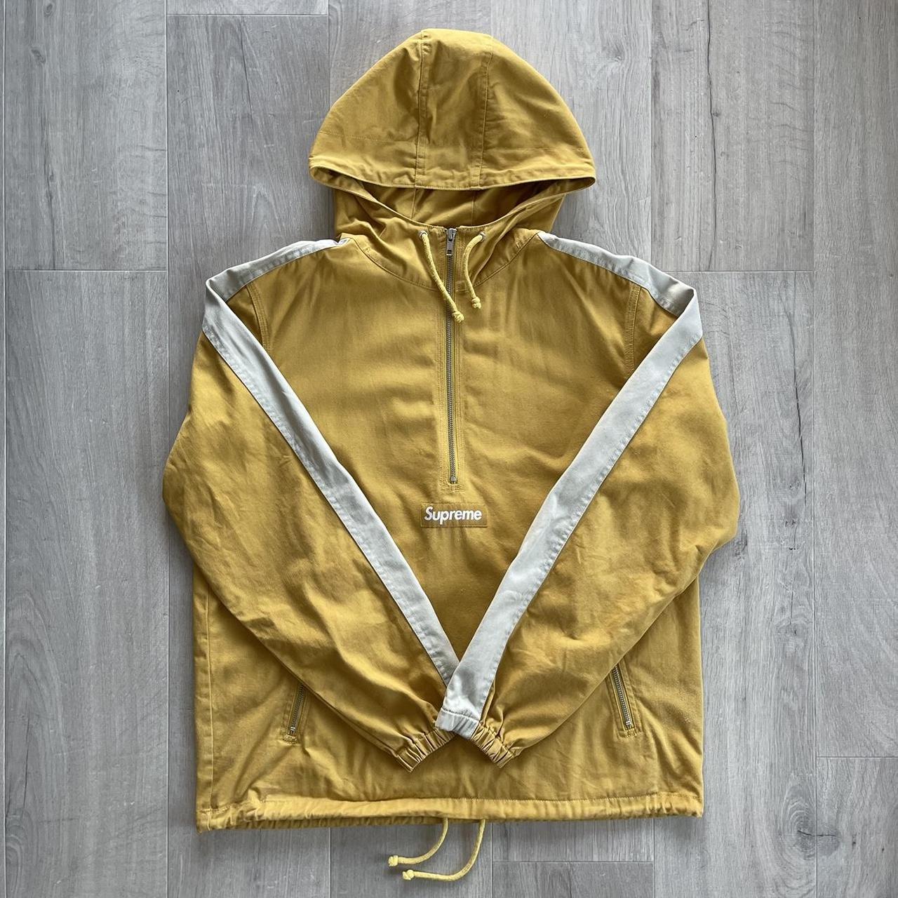 Supreme Twill Mustard Anorak Jacket (SS16) Size -...