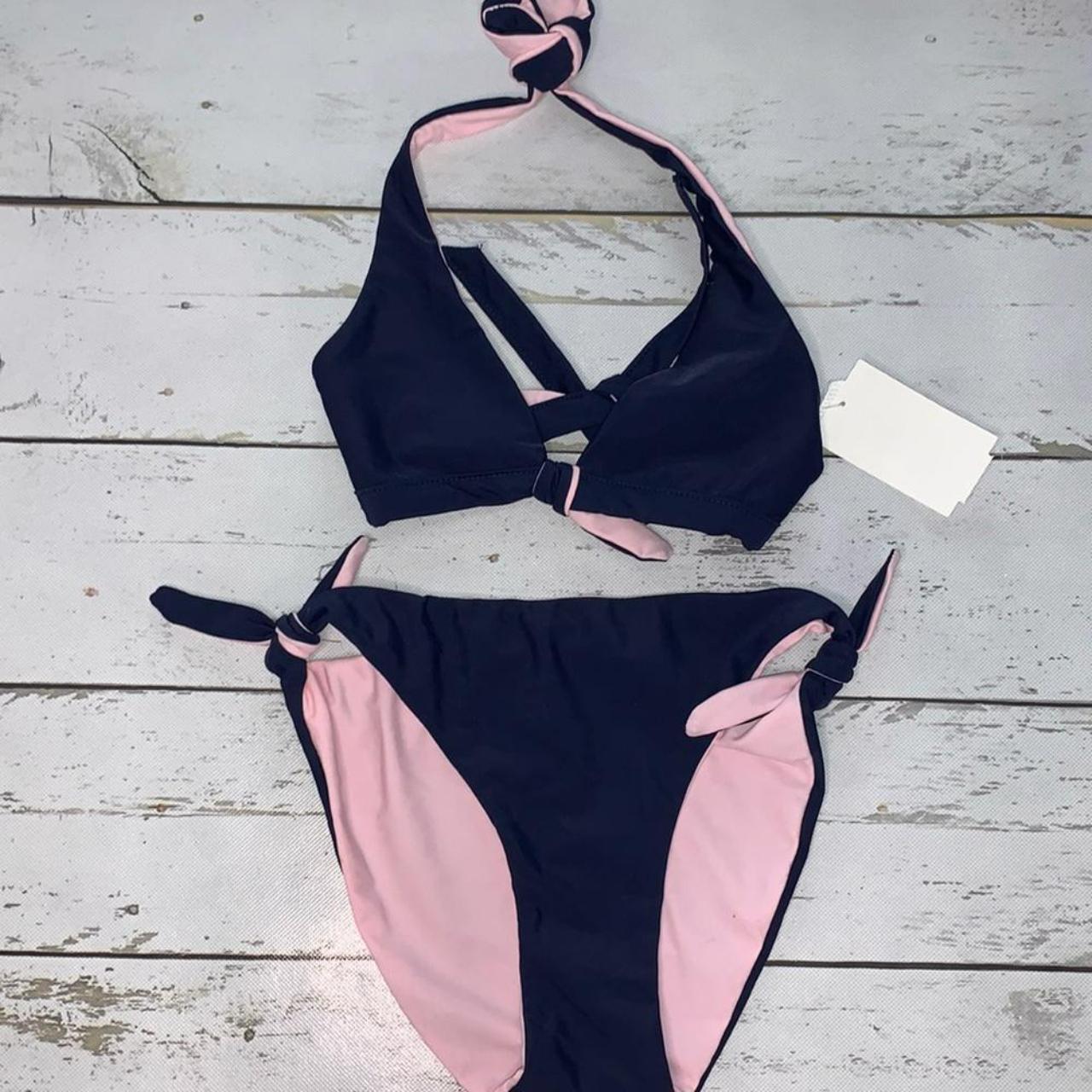 Snapper Rock Black Bikinisandtankinisets Depop