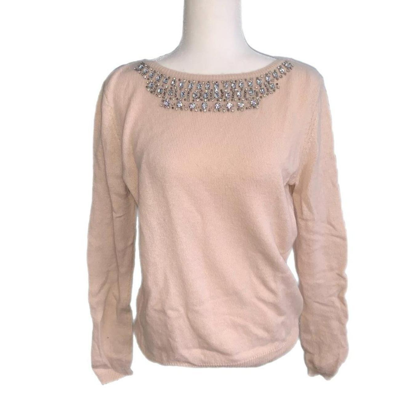 Embellished on sale jumper topshop